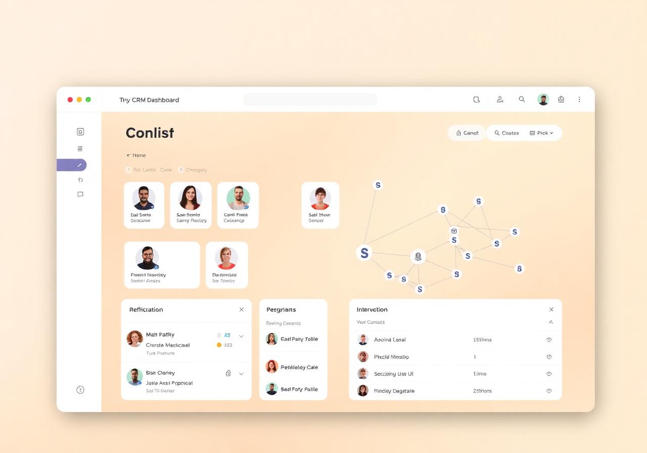 Clay personal CRM contact dashboard interface